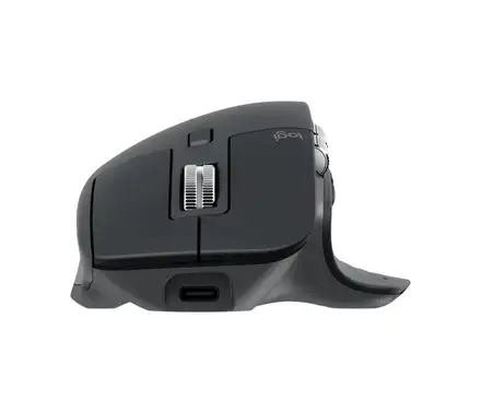 Logitech MX Master 3S - výkonná bezdrôtová myš - grafitová (Bluetooth Edition)