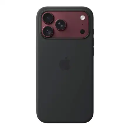 iPhone 18 Pro Max Silicone Case with MagSafe - Black