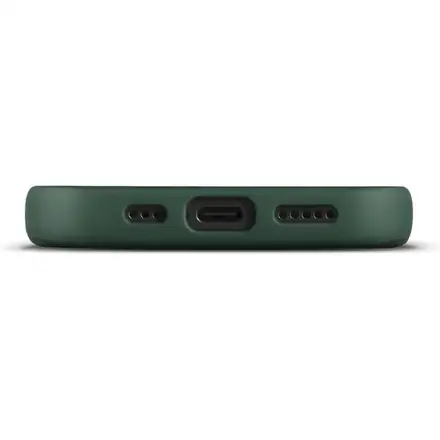 Woolnut Leather Case for iPhone 16 - Green