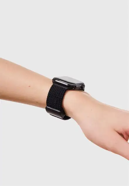 iDeal Soft Braid Watch Band 38/40/41/42 Iconic Black