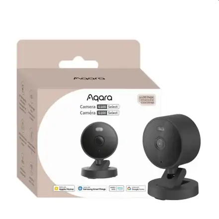 Aqara Smart Home Kamera G100, vnútorna/vonkajšia WiFi 2K, čierna
