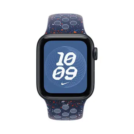 Apple Watch 42mm Blue Ribbon Nike Sport Band - S/M