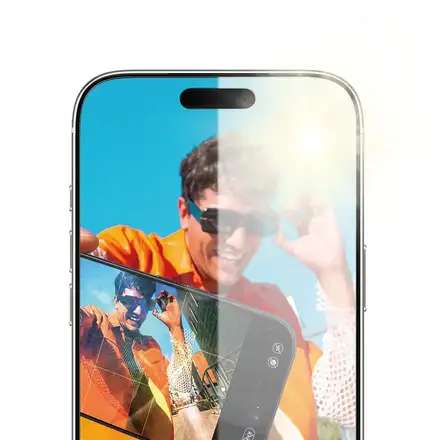 PanzerGlass ochranné sklo Anti-Reflective Armor pre iPhone 17 Pro Max - Black Frame