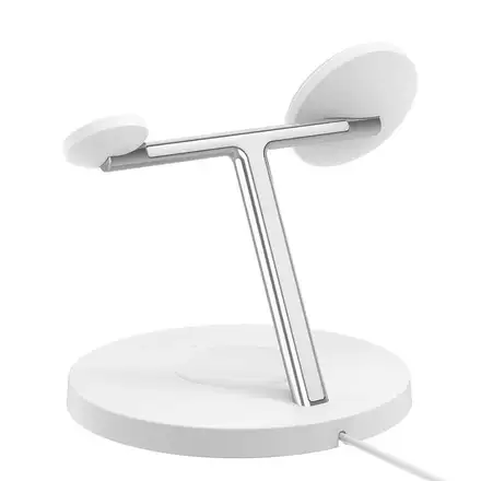 Belkin Boost Charge Pro 3-in-1 Magnetic Wireless Charging Stand with Qi2 15W - White *Poškodený obal*