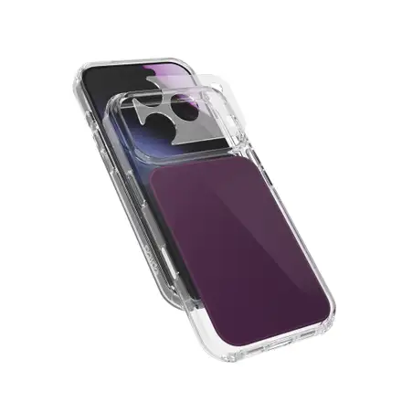 Epico Tile Mag+ Case iPhone 17 Pro/18 Pro Qi2 & MagSafe kompatibilný - fialová