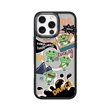 Comma kryt Cultural Series Magnetic Case pre iPhone 16 Pro - Lucky Frog