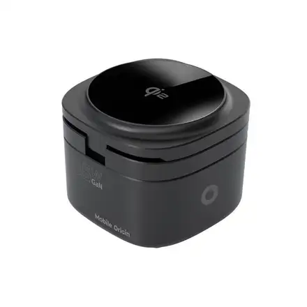 Mobile Origin 65W GaN 5-in-1 Foldable Qi2 Charger PW1 - Black