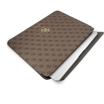 Guess PU 4G Metal Logo Púzdo na MacBook 13" hnedé