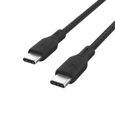 Belkin kábel Boost Charge Double-Braided USB-C to USB-C 100W 2m - Black