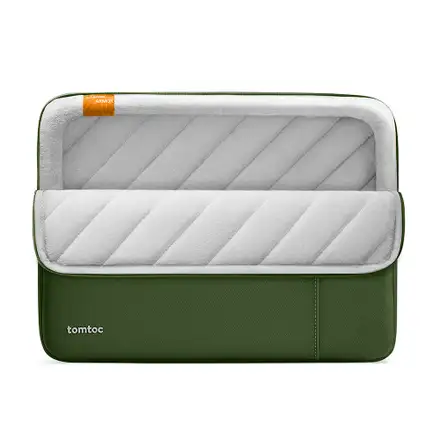 Tomtoc puzdro 360 Protective Sleeve pre Macbook Air 13" M1/M2/M3/M4 - Olive Green