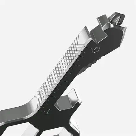 KeySmart MultiTool Pro - Stainless Steel