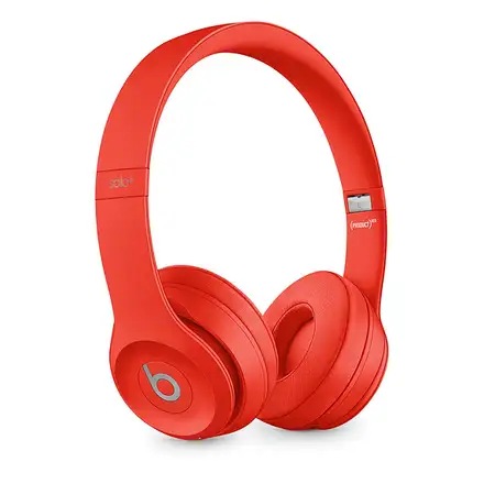 Beats Solo3 Wireless On-Ear Headphones - Icon Collection –Red