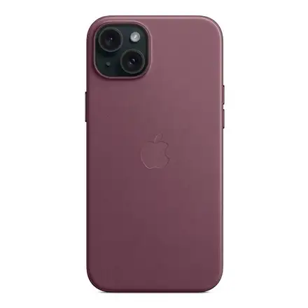 iPhone 15 Plus FineWoven Case with MagSafe - Mulberry