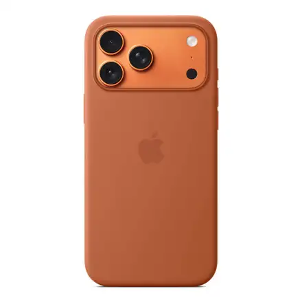iPhone 17 Pro Max Silicone Case with MagSafe – Terakota