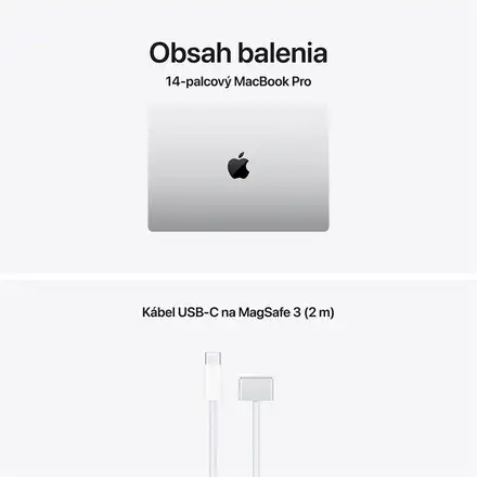 MacBook Pro 14" Apple M5 Max 18C CPU 32C GPU 36GB 2TB Strieborný SK