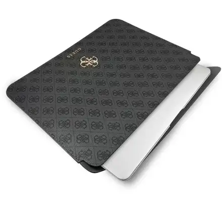 Guess PU 4G Metal Logo Púzdro na MacBook 13" šedé