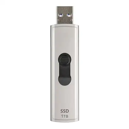 Transcend SSD 1TB ESD320A USB 3.2 Gen 2x1 - Soft Gray