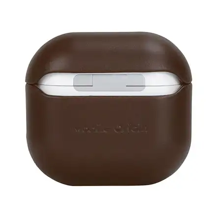 Mobile Origin puzdro Leather case pre Airpods 4/5 - Brown