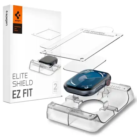 Spigen ochranné sklo Eliteshield EZ Fit pre Apple Watch 10/11 42mm - Clear