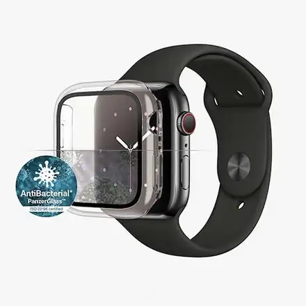 PanzerGlass ochranné sko Full Body AB pre Apple Watch 4/5/6/SE 44mm - Clear