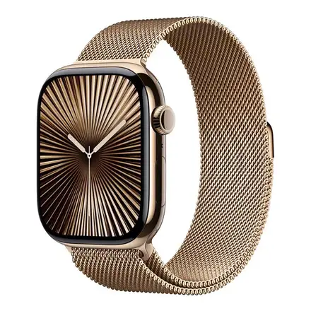 Apple Watch 46mm Gold Milanese Loop - M/L *Rozbalený*