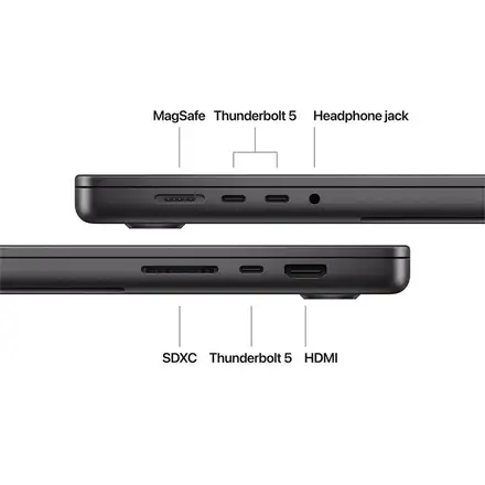 MacBook Pro 16" Apple M4 Max 14C CPU 32C GPU 36GB 1TB Kozmický čierny SK