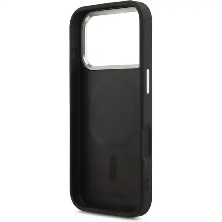 Karl Lagerfeld PU RSG Logo MagSafe kryt iPhone 17 Pro Max čierny