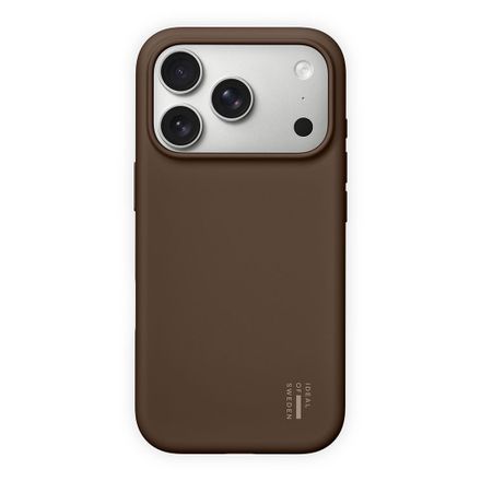 iDeal Silicone Case MagSafe iPhone 17 Pro Max / 18 Pro Max Mocha Mousse
