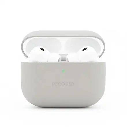 Decoded puzdro Silicone AirCase pre Apple Airpods Pro 3 - Grey