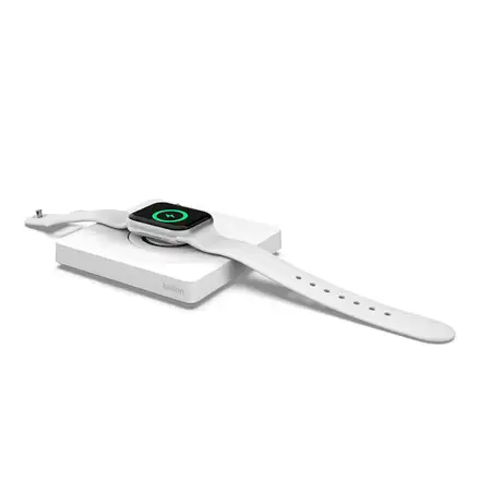 Belkin Boost Charge Pro Portable Fast Charger pre Apple Watch - White