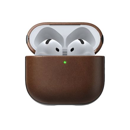 Nomad puzdro Leather Case pre Apple Airpods 4 - Brown