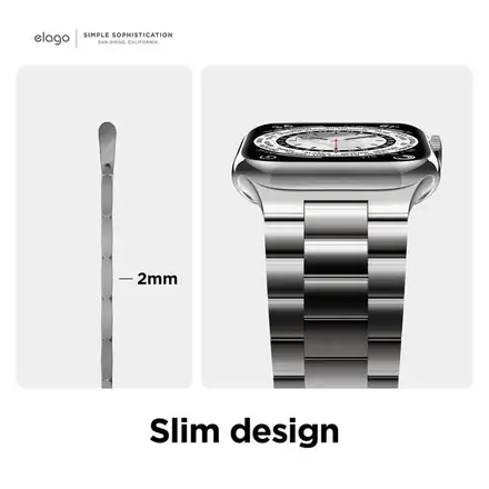 Elago remienok Metal Band pre Apple Watch 40/41/42mm - Rose Gold