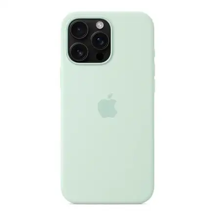 iPhone 16 Pro Max Silicone Case with MagSafe - Aquamarine