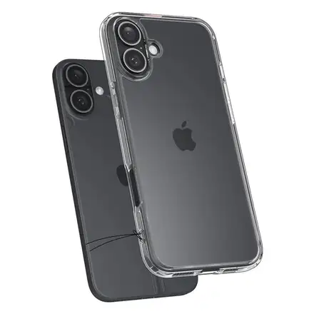 Spigen kryt Ultra Hybrid pre iPhone 16 - Crystal Clear