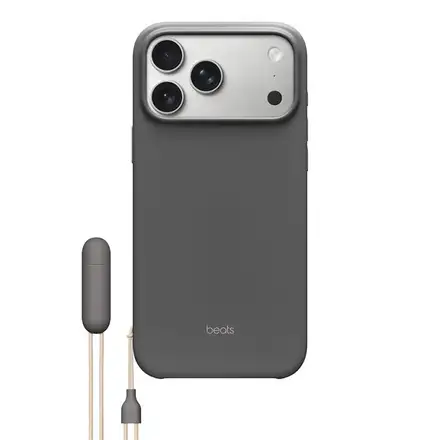 Apple Beats iPhone 17 Pro Max Kickstand Case with MagSafe and Camera Control - Granite Gray