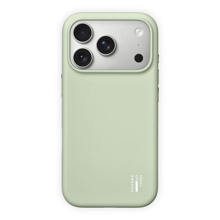 iDeal Silicone Case MagSafe iPhone 17 Pro Max / 18 Pro Max Sage Green