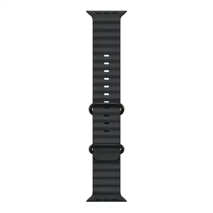 Apple Watch 49mm Black Ocean Band - Black Titanium Finish