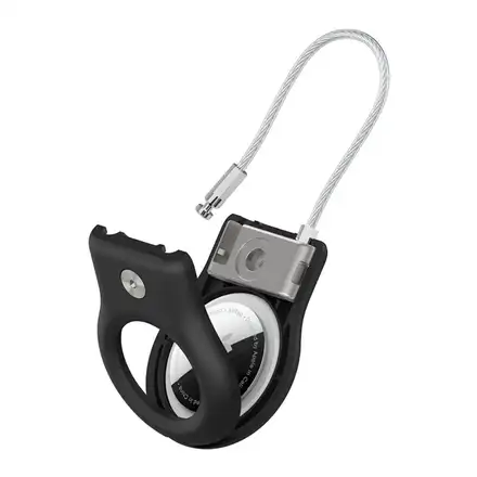 Belkin puzdro Secure Holder with Wire Cable pre AirTag - Black