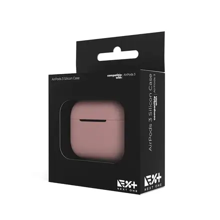 Next One puzdro Silicone Case pre Apple Airpods 3 - Pink