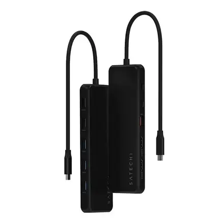Satechi USB-C 13-in-1 Triple Display Multiport Adapter - Black