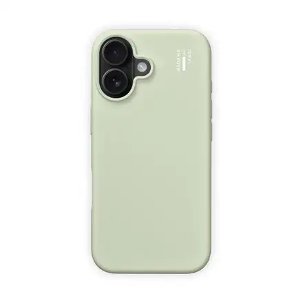 iDeal Silicone Case MagSafe iPhone 16 Sage Green