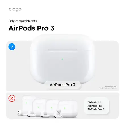 Elago Airpods Pro 3 Silicone Hang Case - Light Blue