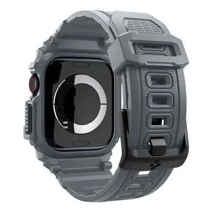 Spigen kryt Rugged Armor Pro pre Apple Watch 10 46mm - Dark Gray