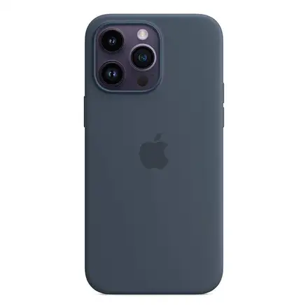 Apple iPhone 14 Pro Max Silicone Case with MagSafe - Storm Blue *Vystavený*