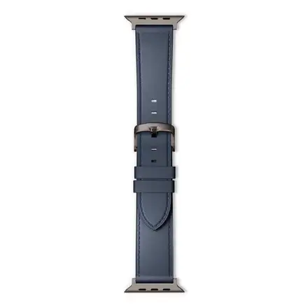 Epico Watch Strap Leather 49/46/45/44/42 mm - modrá