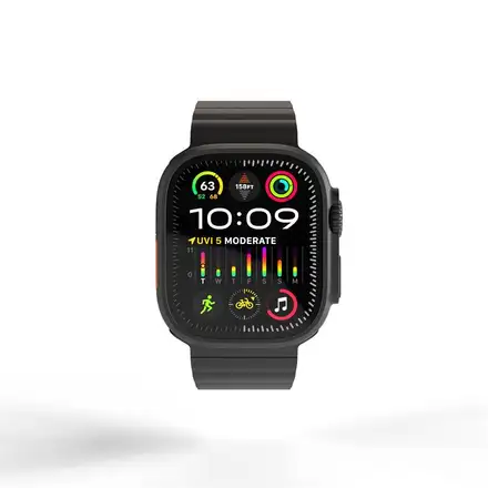 Mobile Origin remienok Titanium Band pre Apple Watch Ultra - Black Titanium