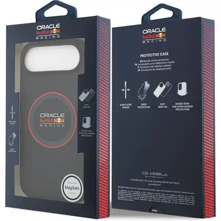 Red Bull Silicone Red Ring MagSafe Zadný Kryt pre iPhone Air modrý