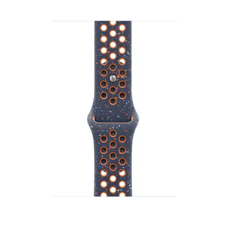 Apple Watch 45mm Blue Flame Nike Sport Band - M/L