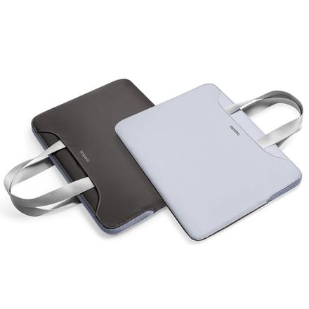 Tomtoc puzdro The Her Sleeve pre Macbook Pro 16" - Dark Gray/Blue