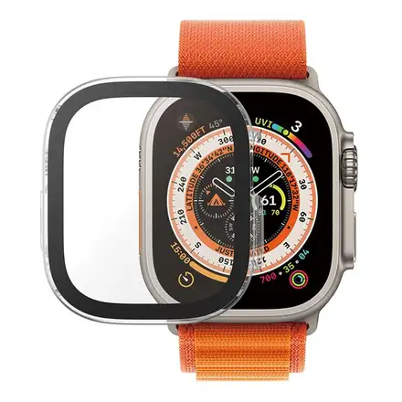 PanzerGlass ochranné sko Full Body pre Apple Watch Ultra 49mm - Clear